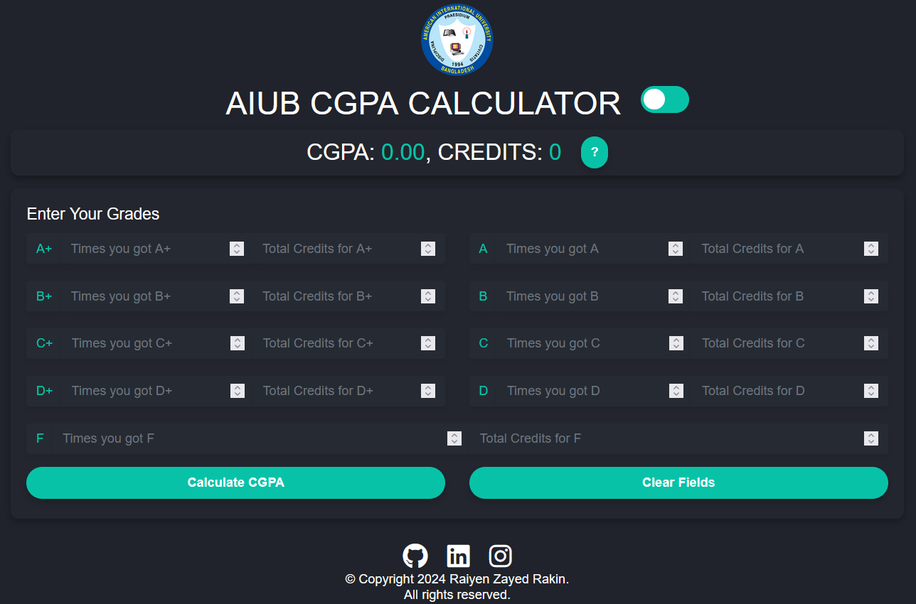 AIUB-FITNESS-ZONE Logo